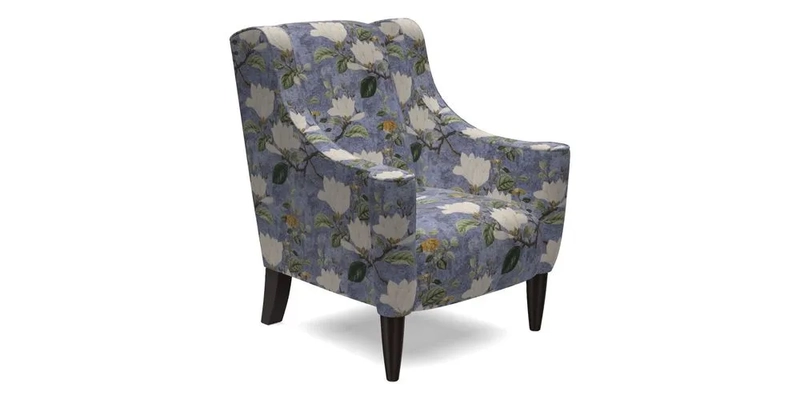 Sennen Chair in Harris Tweed Huntsman Check Mountain Bracken