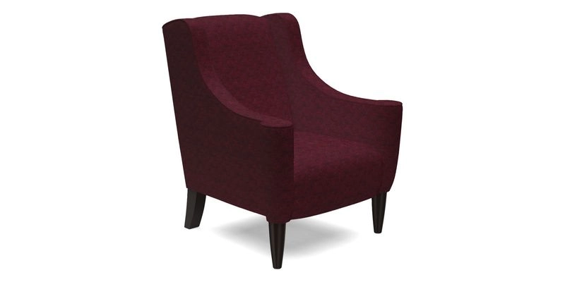 Sennen Chair in Harris Tweed Huntsman Check Mountain Bracken