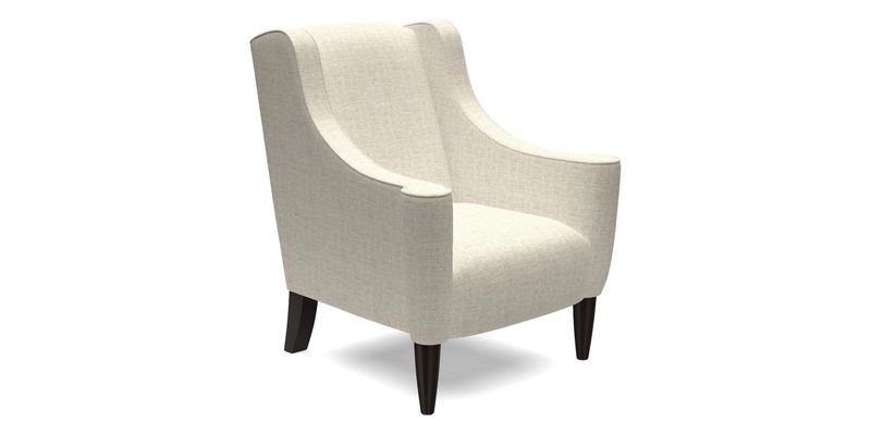 Sennen Chair in Harris Tweed Huntsman Check Mountain Bracken