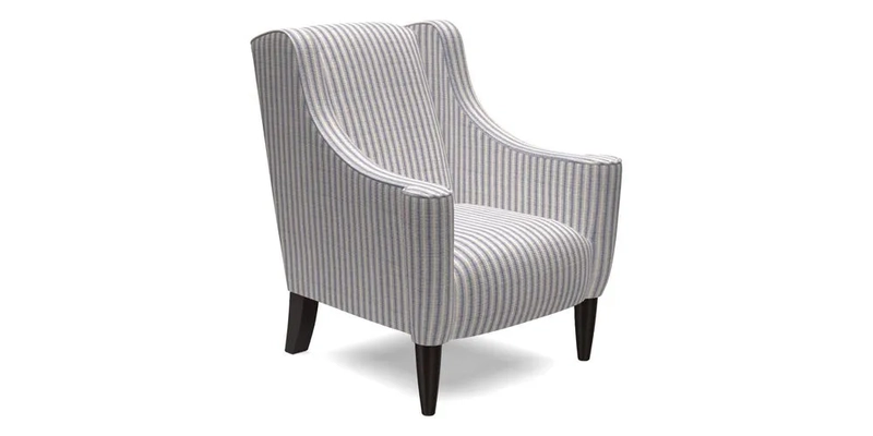 Sennen Chair in Harris Tweed Huntsman Check Mountain Bracken