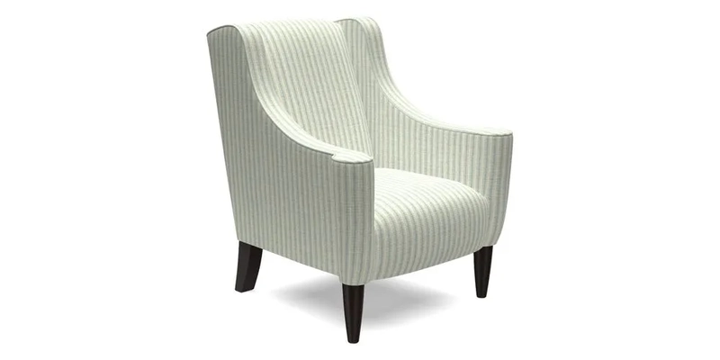 Sennen Chair in Harris Tweed Huntsman Check Mountain Bracken