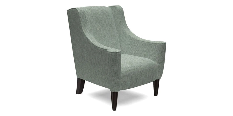 Sennen Chair in Harris Tweed Huntsman Check Mountain Bracken