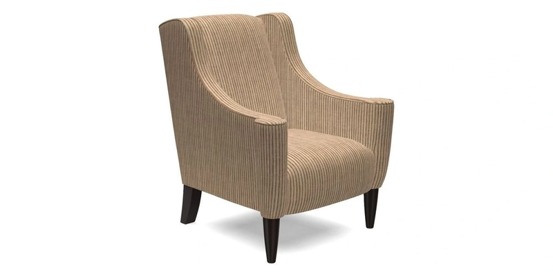 Sennen Chair in Harris Tweed Huntsman Check Mountain Bracken