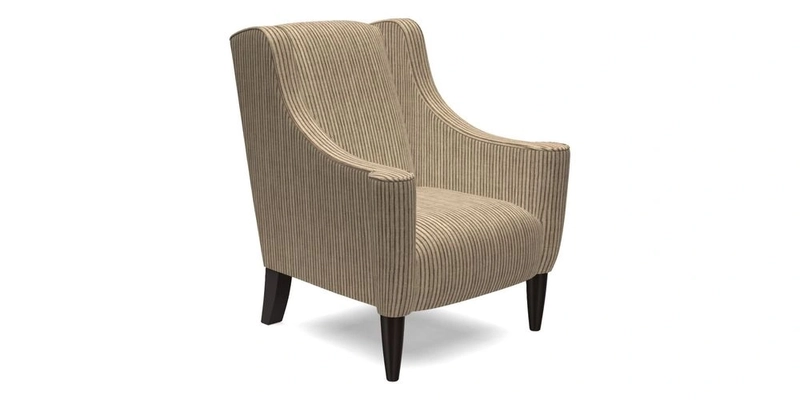 Sennen Chair in Harris Tweed Huntsman Check Mountain Bracken