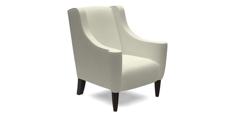 Sennen Chair in Harris Tweed Huntsman Check Mountain Bracken