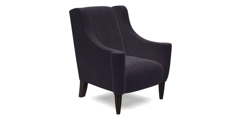 Sennen Chair in Harris Tweed Huntsman Check Mountain Bracken