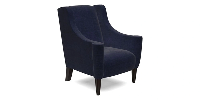 Sennen Chair in Harris Tweed Huntsman Check Mountain Bracken