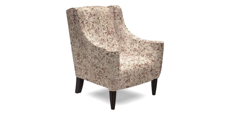 Sennen Chair in Harris Tweed Huntsman Check Mountain Bracken