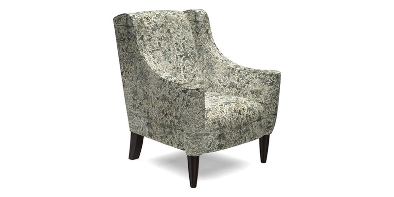 Sennen Chair in Harris Tweed Huntsman Check Mountain Bracken