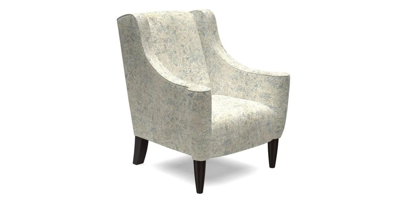 Sennen Chair in Harris Tweed Huntsman Check Mountain Bracken