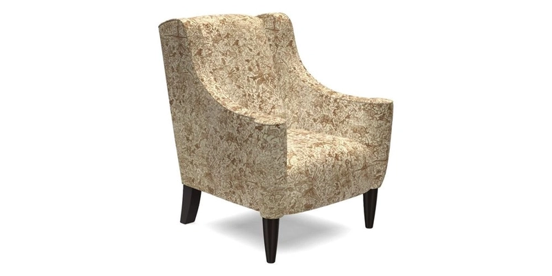 Sennen Chair in Harris Tweed Huntsman Check Mountain Bracken