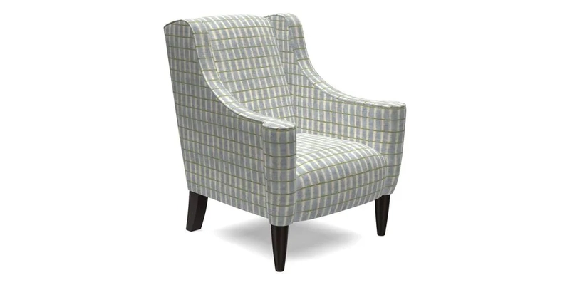 Sennen Chair in Harris Tweed Huntsman Check Mountain Bracken