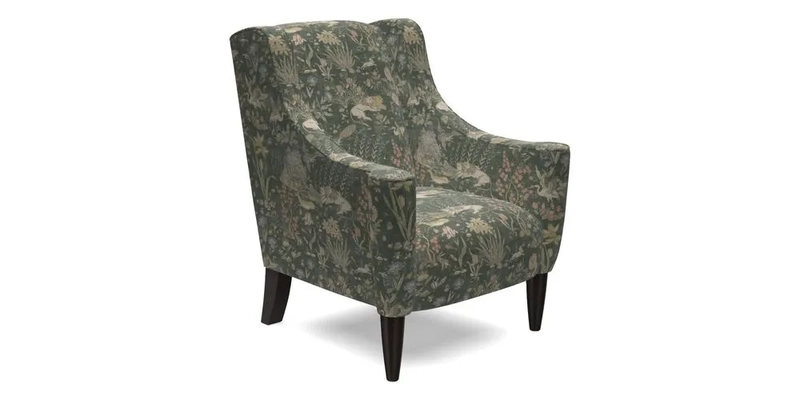 Sennen Chair in Harris Tweed Huntsman Check Mountain Bracken