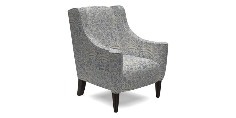 Sennen Chair in Harris Tweed Huntsman Check Mountain Bracken