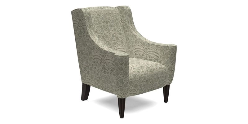 Sennen Chair in Harris Tweed Huntsman Check Mountain Bracken