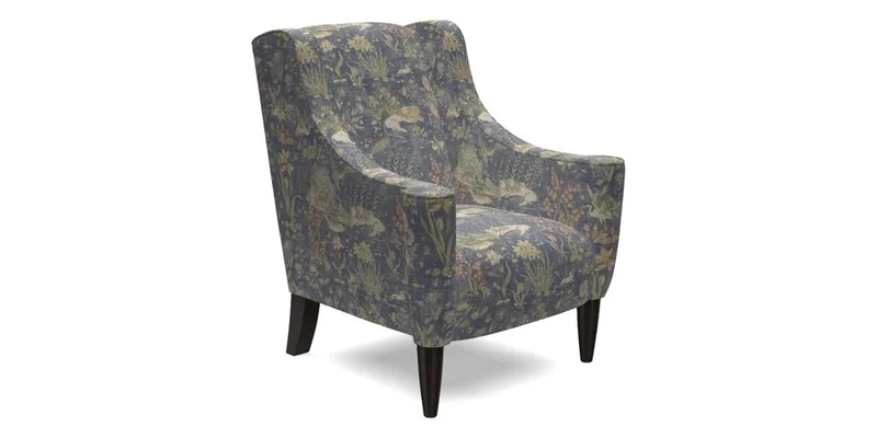 Sennen Chair in Harris Tweed Huntsman Check Mountain Bracken