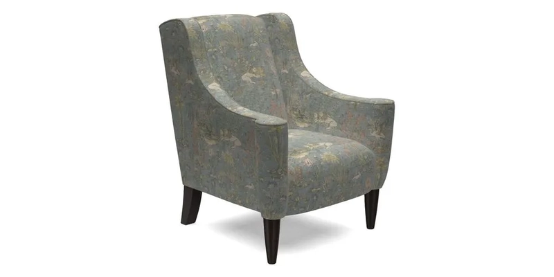 Sennen Chair in Harris Tweed Huntsman Check Mountain Bracken