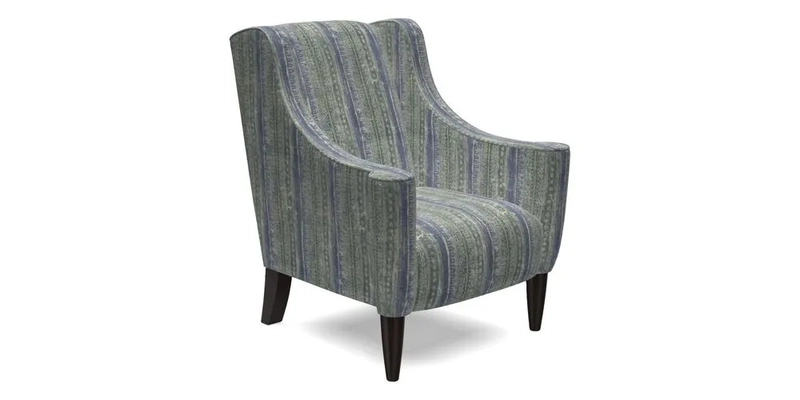 Sennen Chair in Harris Tweed Huntsman Check Mountain Bracken