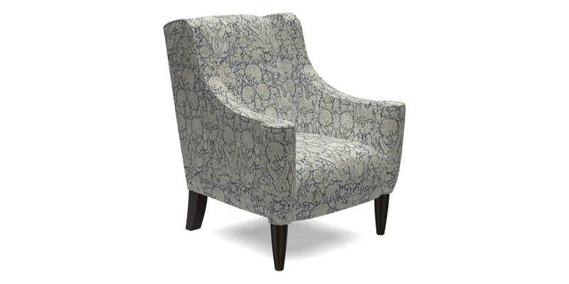 Sennen Chair in Harris Tweed Huntsman Check Mountain Bracken