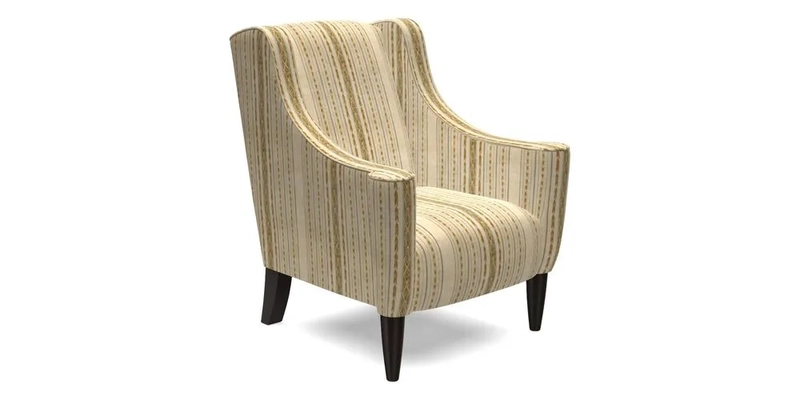 Sennen Chair in Harris Tweed Huntsman Check Mountain Bracken