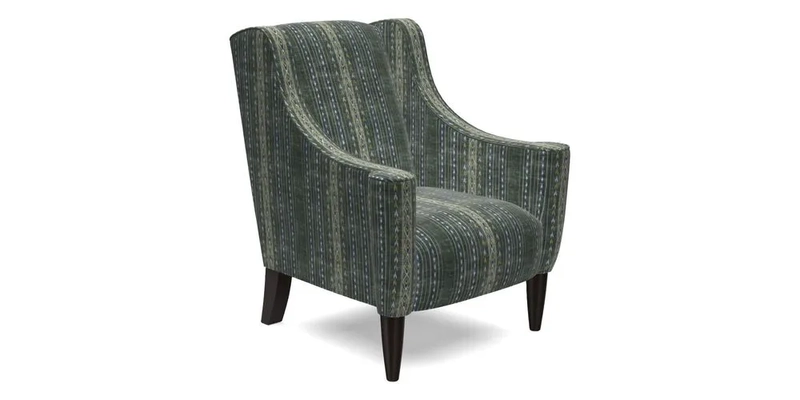 Sennen Chair in Harris Tweed Huntsman Check Mountain Bracken
