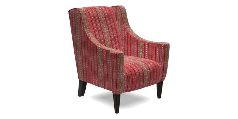 Sennen Chair in Harris Tweed Huntsman Check Mountain Bracken