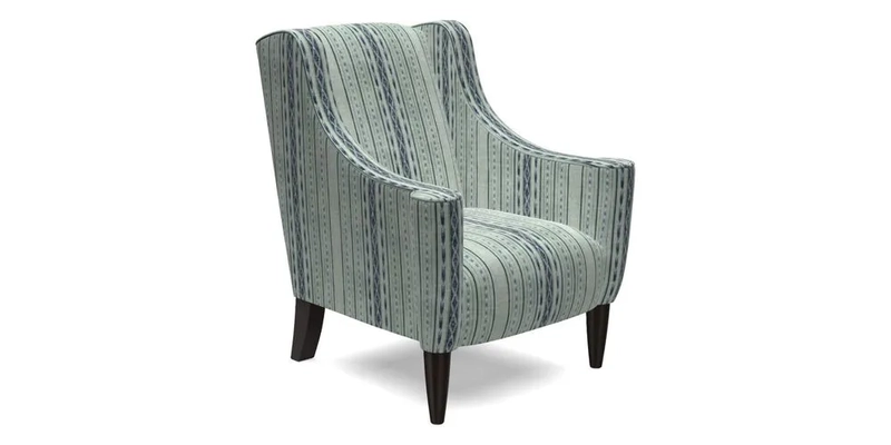 Sennen Chair in Harris Tweed Huntsman Check Mountain Bracken