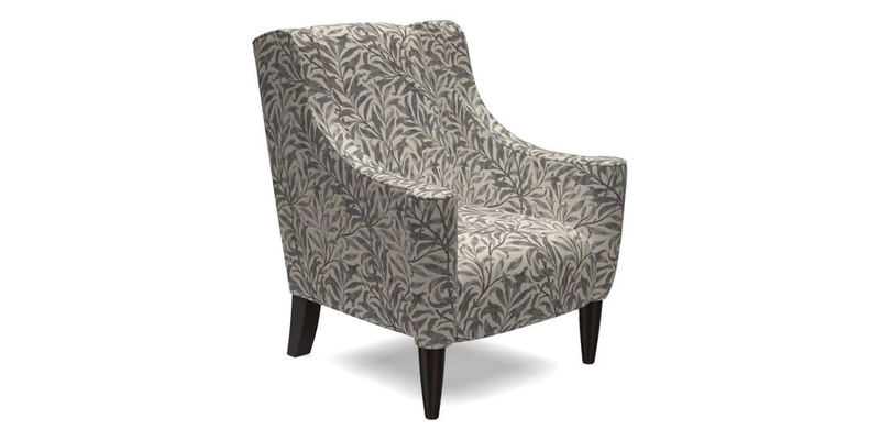 Sennen Chair in Harris Tweed Huntsman Check Mountain Bracken