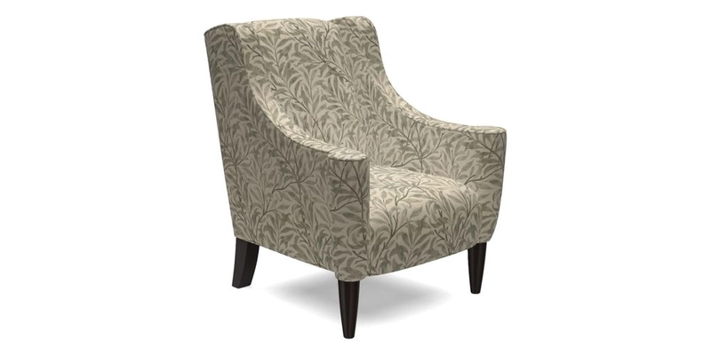 Sennen Chair in Harris Tweed Huntsman Check Mountain Bracken