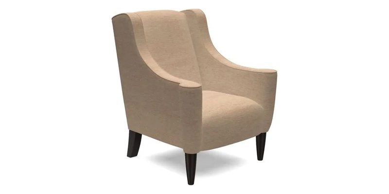 Sennen Chair in Harris Tweed Huntsman Check Mountain Bracken