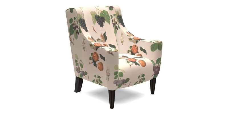 Sennen Chair in Harris Tweed Huntsman Check Mountain Bracken