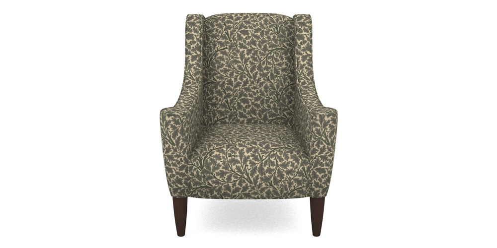 Product photograph of Sennen Chair In V A Drawn From Nature Collection - Oak Tree - Dark Green from Sofas and Stuff Limited