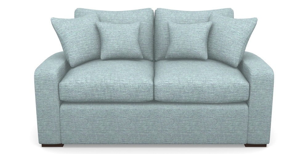 Product photograph of Stockbridge Sofa Bed 2 Seater Sofa Bed In Aqua Clean Hove - Duck Egg from Sofas and Stuff Limited