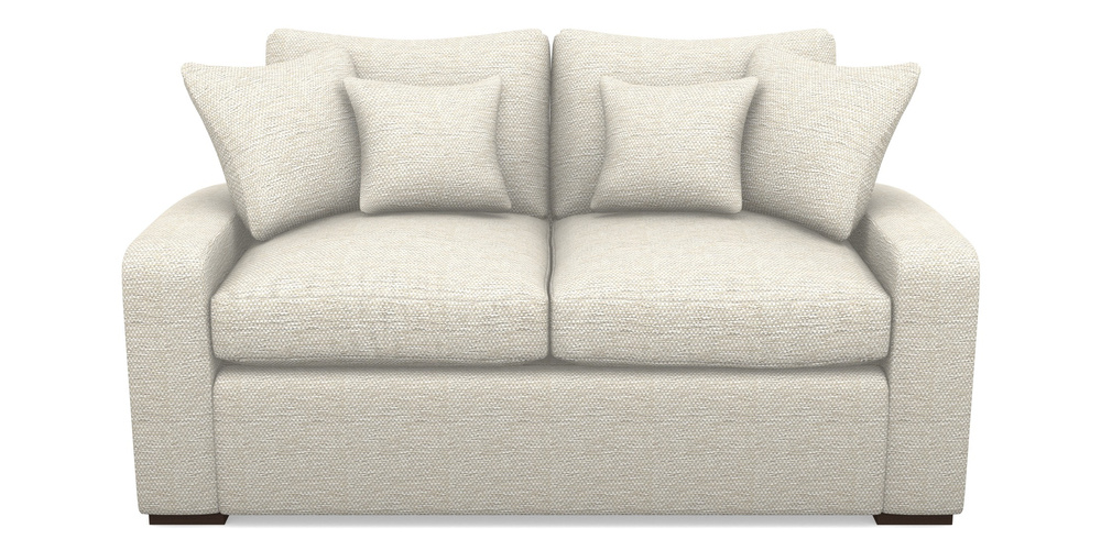 Product photograph of Stockbridge Sofa Bed 2 Seater Sofa Bed In Aqua Clean Oban - Pearl from Sofas and Stuff Limited