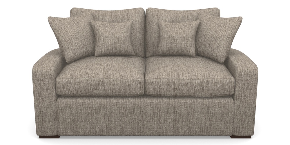 Product photograph of Stockbridge Sofa Bed 2 Seater Sofa Bed In Aqua Clean Tenby - Chestnut from Sofas and Stuff Limited