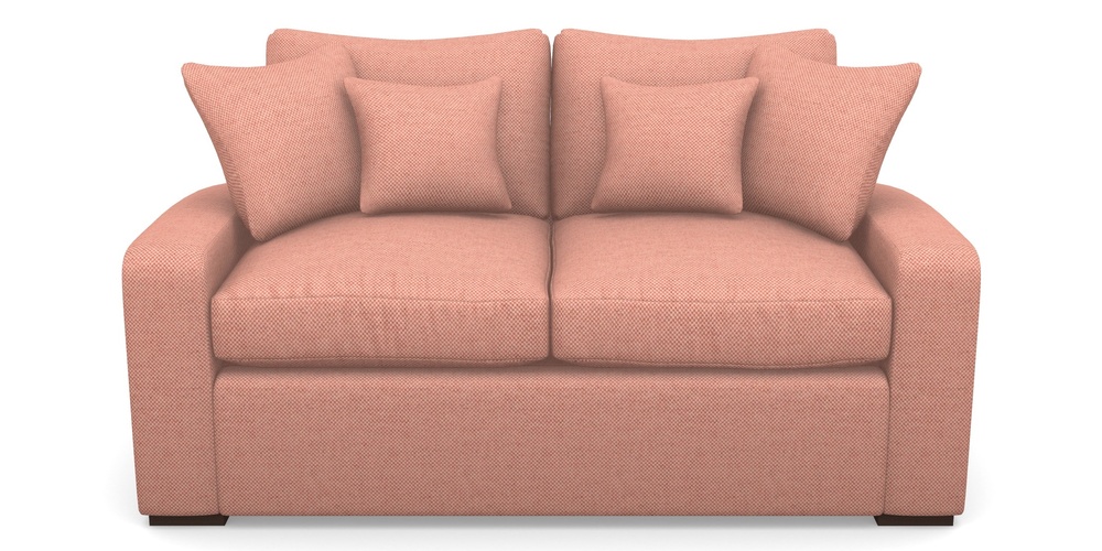 Product photograph of Stockbridge Sofa Bed 2 Seater Sofa Bed In Basket Weave - Peony from Sofas and Stuff Limited