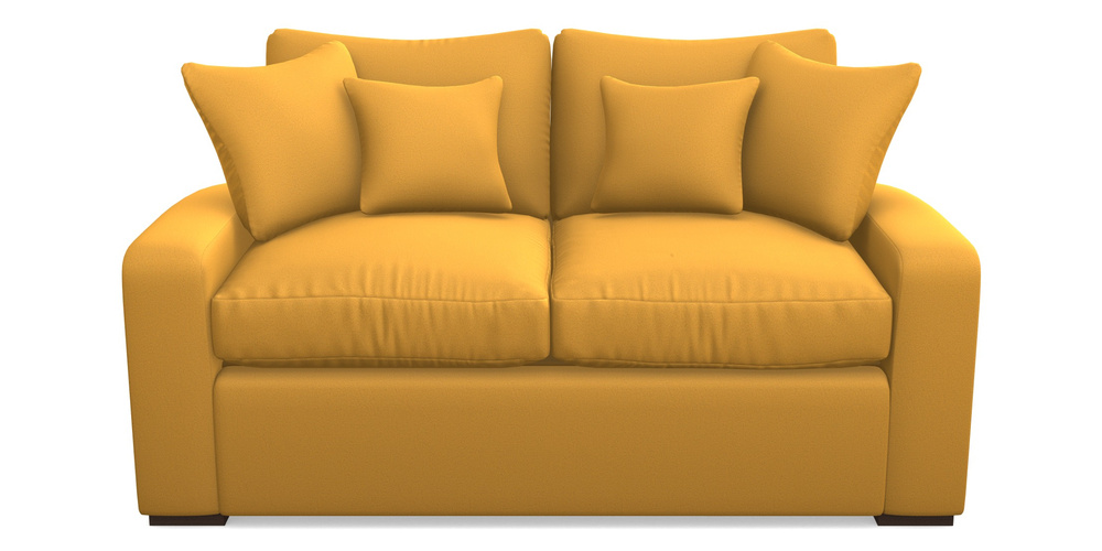 Product photograph of Stockbridge Sofa Bed 2 Seater Sofa Bed In Clever Glossy Velvet - Fools Gold from Sofas and Stuff Limited