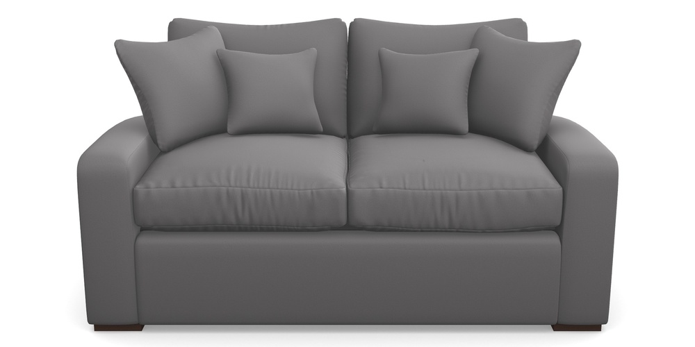 Product photograph of Stockbridge Sofa Bed 2 Seater Sofa Bed In Clever Glossy Velvet - Shadow from Sofas and Stuff Limited