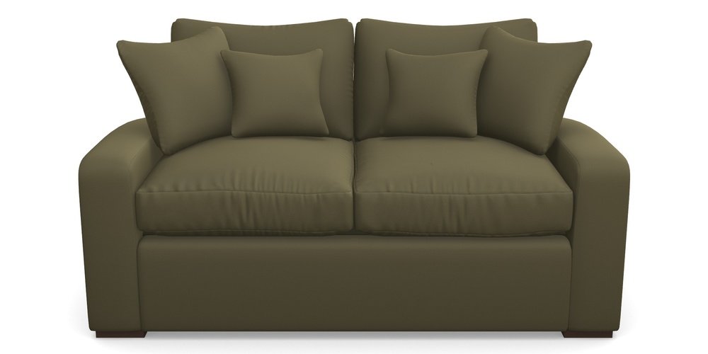 Product photograph of Stockbridge Sofa Bed 2 Seater Sofa Bed In Clever Glossy Velvet - Sherwood from Sofas and Stuff Limited