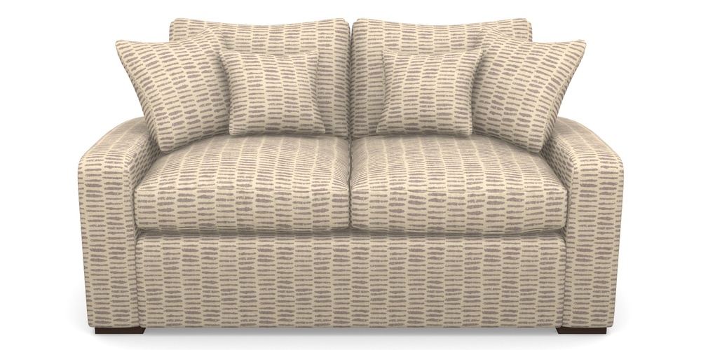 Product photograph of Stockbridge Sofa Bed 2 Seater Sofa Bed In Cloth 18 - Daub - Berry from Sofas and Stuff Limited