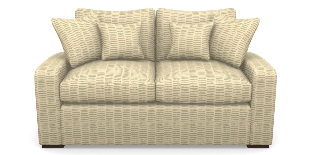 Product photograph of Stockbridge Sofa Bed 2 Seater Sofa Bed In Cloth 18 - Daub - Fennel from Sofas and Stuff Limited