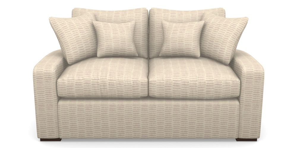 Product photograph of Stockbridge Sofa Bed 2 Seater Sofa Bed In Cloth 18 - Daub - Rose from Sofas and Stuff Limited