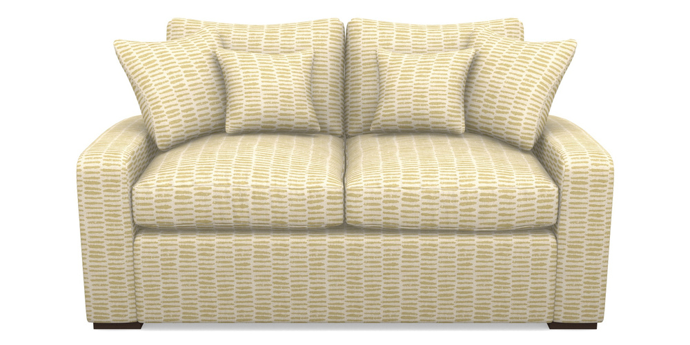 Product photograph of Stockbridge Sofa Bed 2 Seater Sofa Bed In Cloth 18 - Daub - Summer from Sofas and Stuff Limited