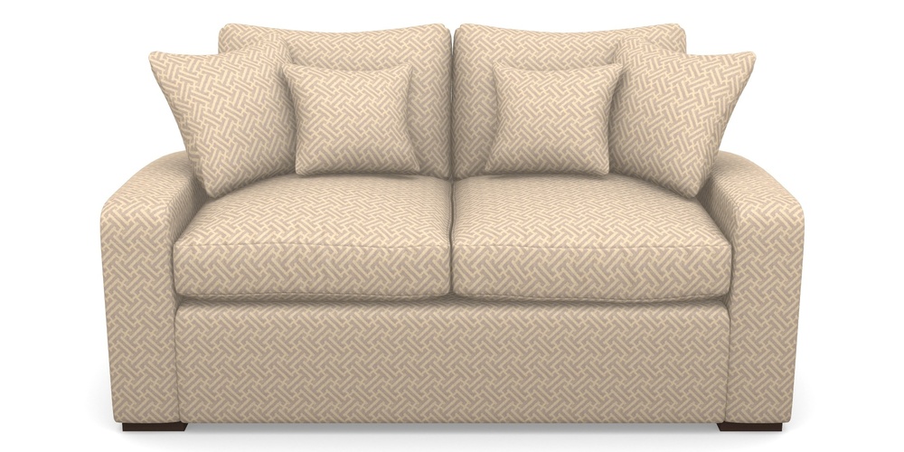 Product photograph of Stockbridge Sofa Bed 2 Seater Sofa Bed In Cloth 18 - Key - Berry from Sofas and Stuff Limited