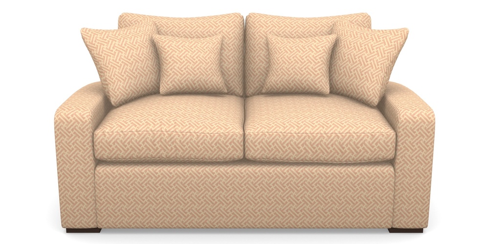 Product photograph of Stockbridge Sofa Bed 2 Seater Sofa Bed In Cloth 18 - Key - Flamingo from Sofas and Stuff Limited