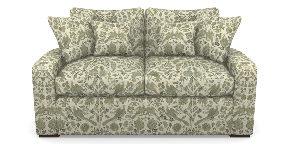 Product photograph of Stockbridge Sofa Bed 2 Seater Sofa Bed In V A Brompton Collection - Coromandel - Basil from Sofas and Stuff Limited