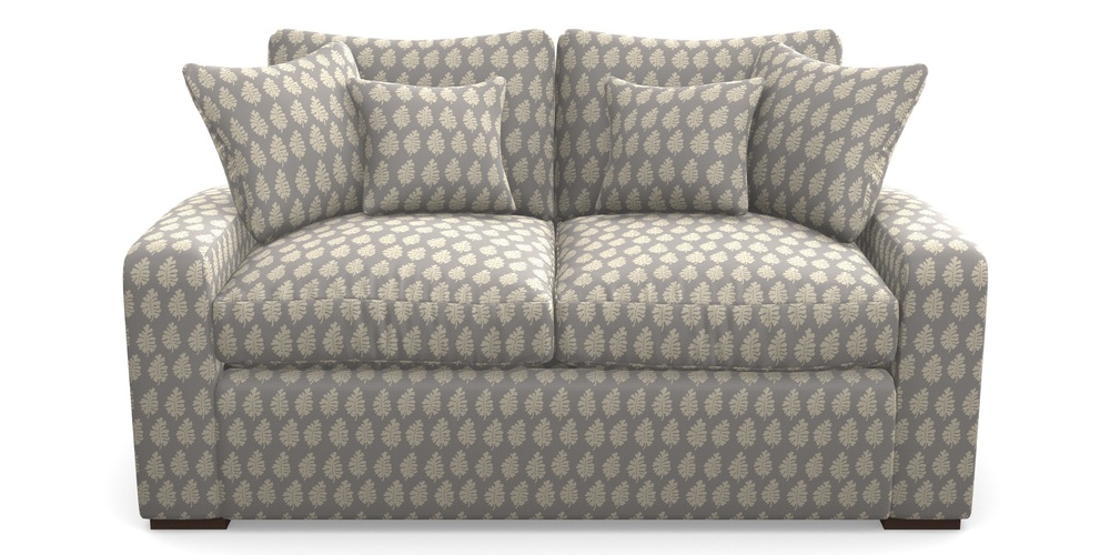 Product photograph of Stockbridge Sofa Bed 2 Seater Sofa Bed In Cloth 21 - Oak Leaf - Magnesium from Sofas and Stuff Limited