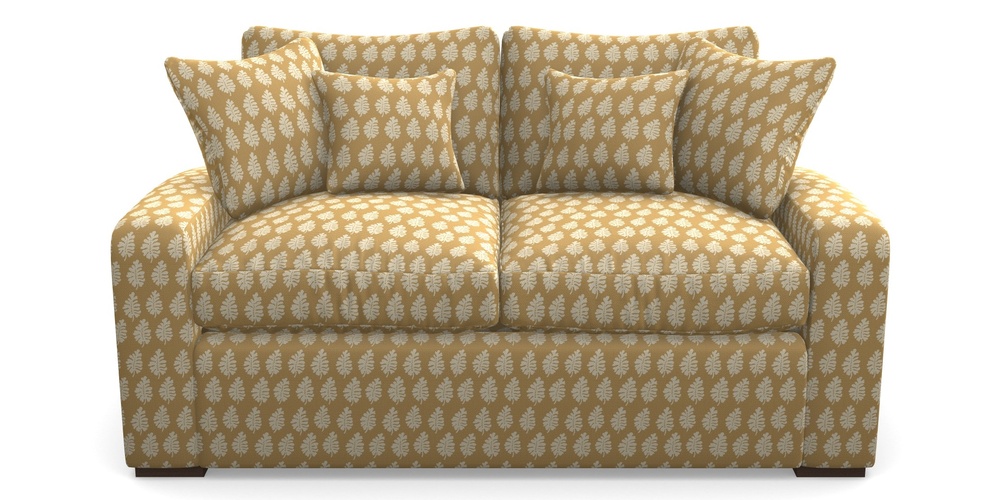 Product photograph of Stockbridge Sofa Bed 2 Seater Sofa Bed In Cloth 21 - Oak Leaf - Quince from Sofas and Stuff Limited