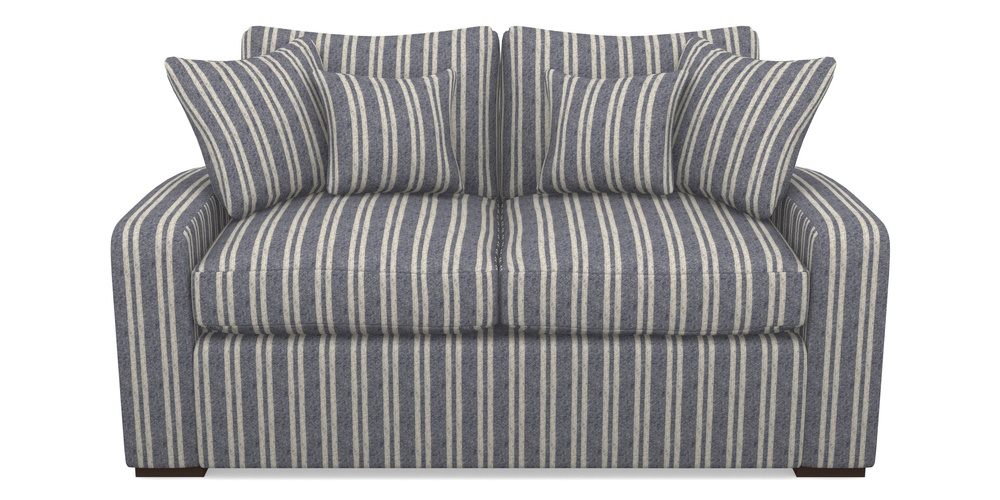 Product photograph of Stockbridge Sofa Bed 2 Seater Sofa Bed In Cloth 22 - Barcode - Deep Water from Sofas and Stuff Limited