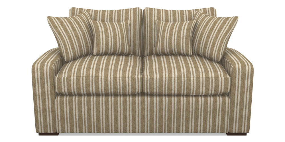 Product photograph of Stockbridge Sofa Bed 2 Seater Sofa Bed In Cloth 22 - Barcode - Fallen Leaf from Sofas and Stuff Limited